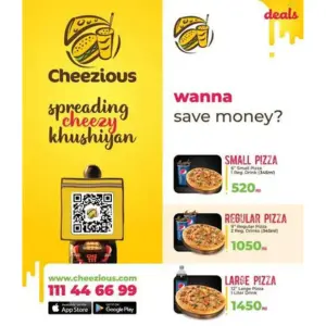 Cheezious pizza deals